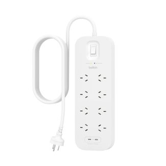 Belkin SRB004AU2M Connect 8-Outlet Surge Protector with Dual USB-C 30W
