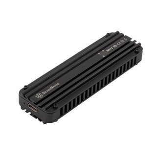 SilverStone SST-MS12 20Gbps+ USB 3.2 Type-C to NVMe M.2 SSD enclosure