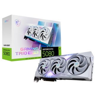 MSI GeForce RTX 5080 16G GAMING TRIO OC WHITE Graphics Card