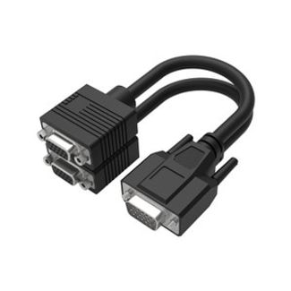 Comsol VGA-MFF-AD 15cm VGA Splitter Cable HD15M-HD15F/HD15F
