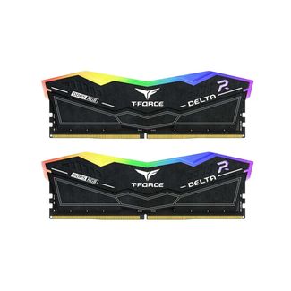 Team FF3D532G6400HC32ADC01 T-Force Delta RGB 32GB (2x 16GB) DDR5 6400MHz C32 Desktop Memory Black