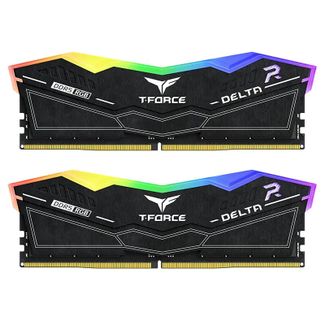 Team FF3D516G5200HC40CDC01 T-FORCE DELTA RGB 16GB (2x8GB) DDR5 5200MHz XMP Desktop Memory Black