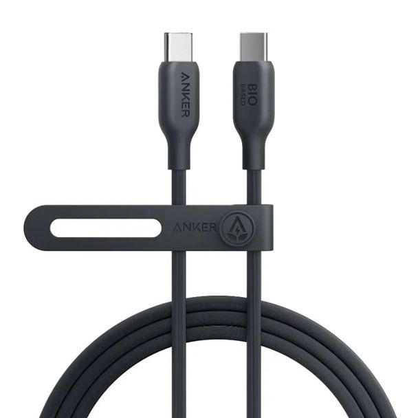 Anker A80F2H11 1.8m 544 Bio-Based USB-C to USB-C Cable Black
