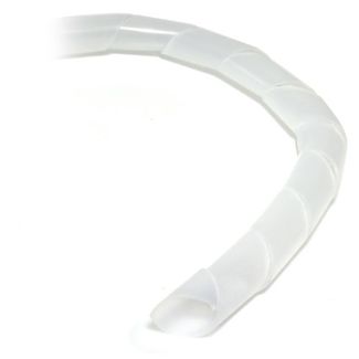 Alogic SCW2010WHT Ty-It 10m Spiral Cable Wrap for Cable Management - 20mm/White 