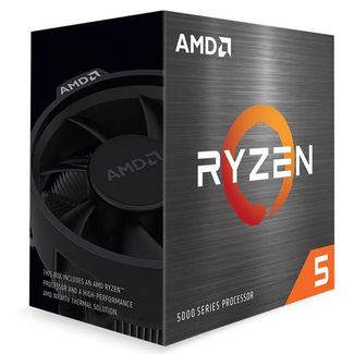 AMD 100-100000927BOX Ryzen 5 5600 AM4 3.5Ghz CPU Processor with Wraith Stealth Cooler