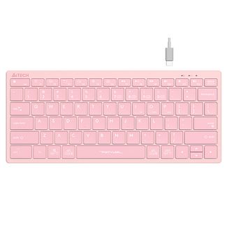 A4tech ERAKA717 FKS11 Fstyler Natural_A Shape Wired Keyboard USB Grey