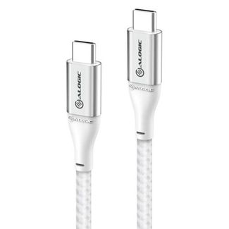 Alogic ULCC203-SLV Super Ultra USB 2.0 USB-C to USB-C Cable - 3m 5A 480Mbps Silver