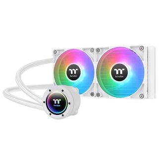 Thermaltake CL-W364-PL12SW-A TH240 V2 ARGB Sync AIO Liquid CPU Cooler - Snow Edition
