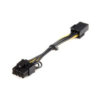 Startech PCIEX68ADAP PCI Express 6 to 8 pin Power adapter cable 15cm