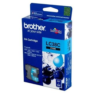 Brother LC-38C CYAN INK CARTRIDGE FOR DCP-145C165C