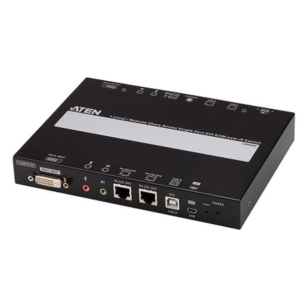 Aten CN9600-AT-U CN9600 1-Local/Remote Share Access Single Port DVI KVM over IP Switch