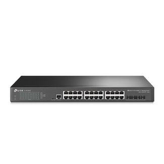 TP-Link TL-SG3428X JetStream 24 Port Gigabit L2+ Managed Switch with 4 10GE SFP+ Slots