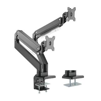 Brateck LDT23-C024 Dual Monitors Aluminum Heavy-Duty Monitor Arm