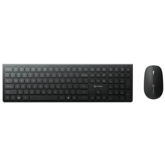 Alogic ASKBT3WC Echelon USB-C Rechargeable Wireless Mouse & Keyboard for Windows Black