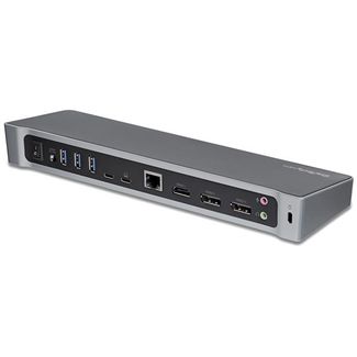 Startech DK30CH2DEP Triple-Monitor 4K USB-C Dock with 5x USB 3.0 Ports - 100W PD