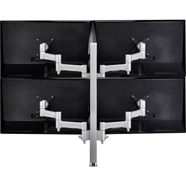 Atdec AWMS-4-4675H-S AWM Quad monitor arm silver