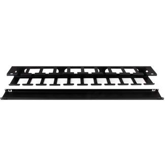 StarTech CMDUCT1UX 1U Finger Duct Cable Manager w/ Cover
