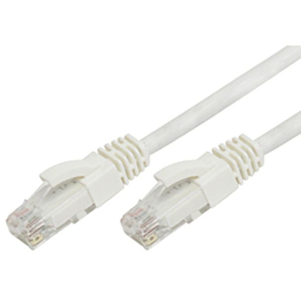 Comsol UTP-01-6B-WHT 1M RJ45 Cat 6 Patch Cable - White