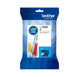 Brother LC-3339XLC CYAN INK CARTRIDGE TO SUIT MFC-J5945DW - UP TO 5000 PAGES