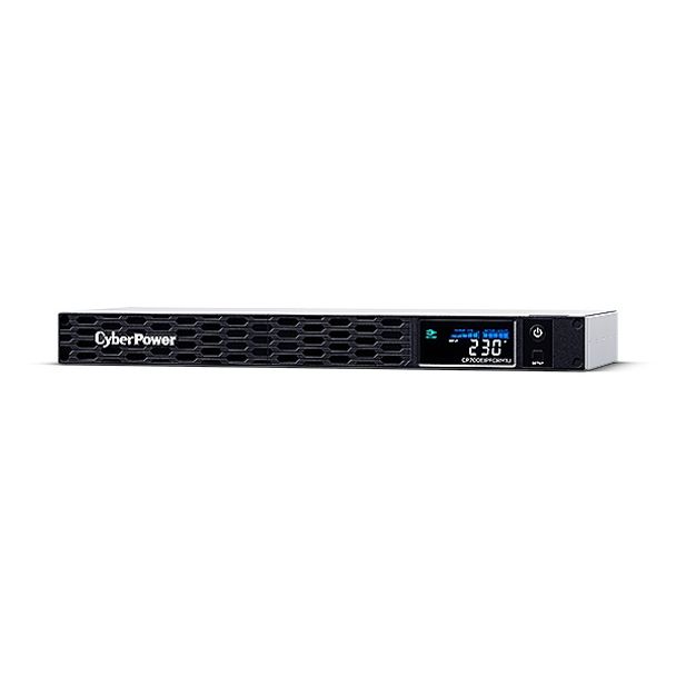 CyberPower CP700EIPFCRM1U PFC 1U Rackmount UPS LCD 600VA / 360W 1U Line Interactive UPS