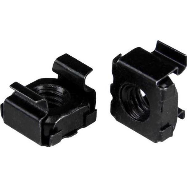 StarTech CABCAGENUT2B M5 Cage Nuts - 100 Pack Black
