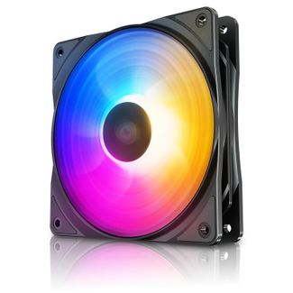 Deepcool DP-FLED3-RF120-FS RF120 FS LED Fan 120mm New Purple/Blue/Orange LED Combination