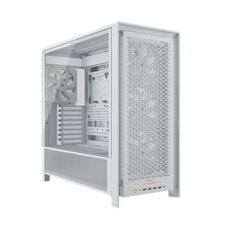 Corsair CC-9011308-WW FRAME 5000D RS Modular High Airflow Tempered Glass Mid Tower ATX Case White