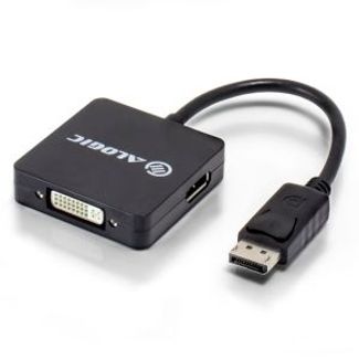 ALOGIC DP-DPDVIHD-ADP 3-in-1 DisplayPort to DisplayPort / HDMI / DVI Adapter