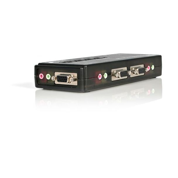 StarTech SV411KUSB 4 PORT USB KVM SWITCH W/ AUDIO & CABLES