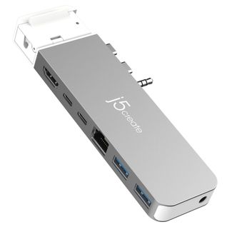 J5create JCD395 4K60 Pro USB4 Hub with MagSafe Kit Grey