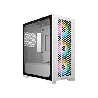 Cooler Master E301-WGNN-S00 Elite 301 Tempered Glass mATX Case White