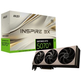 MSI GeForce RTX 5070 Ti 16G INSPIRE 3X OC Graphics Card