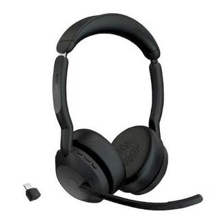 Jabra 25599-989-899 Evolve2 55 UC Stereo Headset with Link380c Dongle