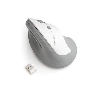 Kensington K75520WW Pro Fit Ergo Vertical Wless Mouse -Grey