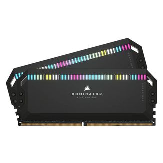 Corsair CMT64GX5M2B6600C32 DOMINATOR Platinum RGB 64GB (2x32GB) DDR5 UDIMM 6600Mhz C32 Black Desktop Memory