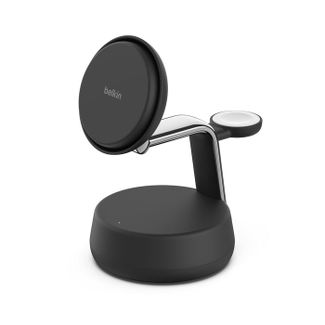 Belkin WIZ040AUCH UltraCharge Pro 3-in-1 Magnetic Charging Dock Charcoal Charger