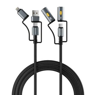 Rockrose RRCS25 Hercules Reign 100W Max 6-In-1 Fast Charging Cable