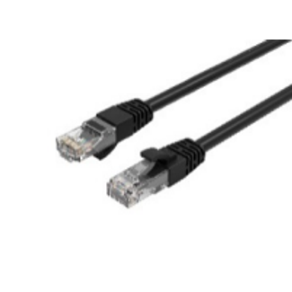 Cruxtec RC6-100-BK 10m Black 26AWG OFC(Oxygen Free Copper) CAT6 Network Cable