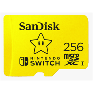 Sandisk SDSQXAO-256G-GN3ZN And Nintendo SQXAO 256GB U3 C10