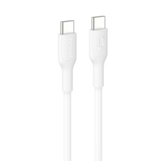 Belkin CAB023FQ0MWH BoostCharge USB-C TO USB-C 60W 2.0 PCR Cable 0.15M White