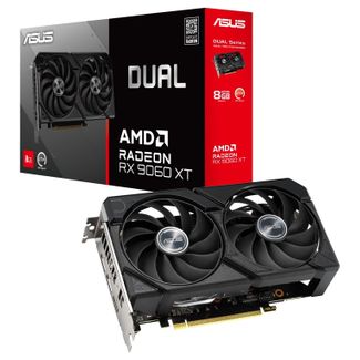 ASUS DUAL-RX9060XT-8G Dual Radeon RX 9060 XT 8GB GDDR6 Graphics Card