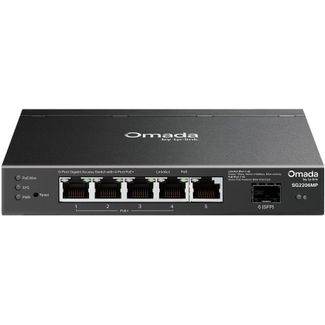 TP-Link Omada Access SG2206MP 5 Port Gigabit PoE+ Switch