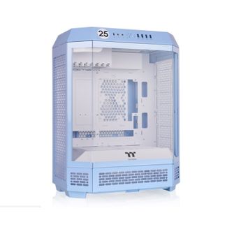 Thermaltake CA-1Z1-00MFWN-00 The Tower 600 Tempered Glass Mid Tower ATX Case Hydrangea Blue