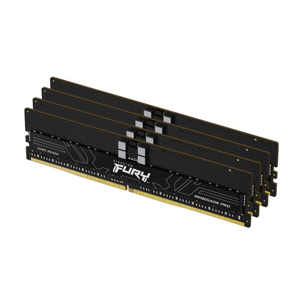 Kingston KF560R32RBEK4-128 Fury Renegade Pro 128GB (4 x 32G) 6000MHz ECC DDR5 Memory