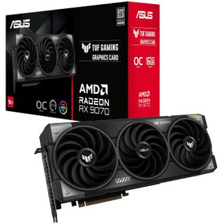 ASUS TUF-RX9070-O16G-GAMING TUF Gaming Radeon RX 9070 OC 16GB GDDR6 Graphics Card