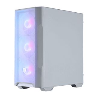 MSI MAG FORGE M100R WHITE Tempered Glass mATX Case White