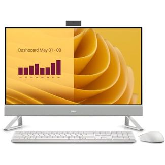 Dell OEC2725000401MAU EC27250 AIO Desktop PC 27" FHD I5-1334U 16GB 512GB Tri Stand W11P 3YOS