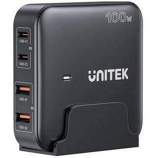 Unitek P1229ABK01-AU 100W Desktop GaN Charging Station Black