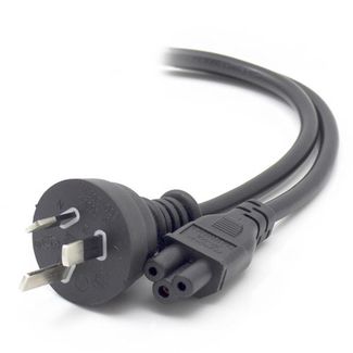 Alogic MF-AUS3PC5-01 1m Aus 3 Pin Mains Plug to IEC C5 Male to Female