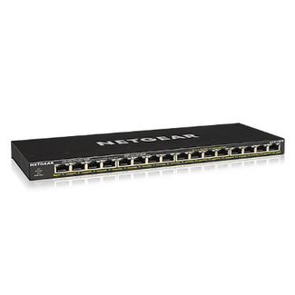 Netgear GS316PP-100AJS SOHO 16-port PoE+ Gigabit Unmanaged Switch 183W PoE Budget